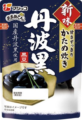 おまめさん　新味かため炊き丹波黒黒豆