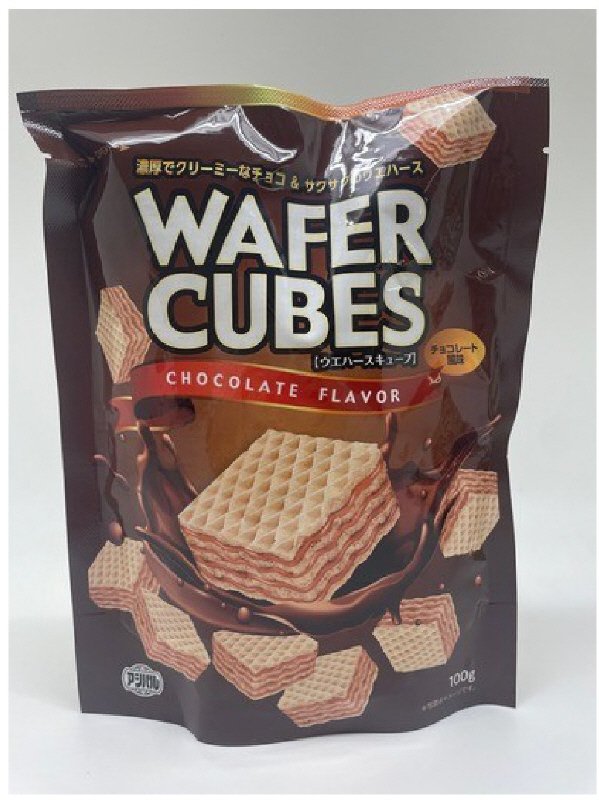 ウエハースキューブ  チョコレート風味