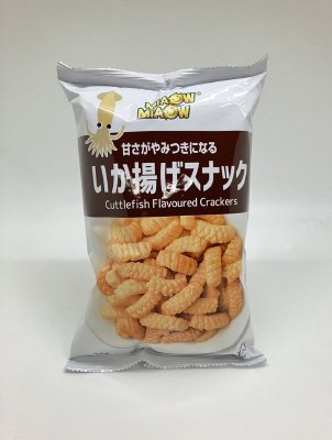 甘さがやみつきになる　いか揚げスナック