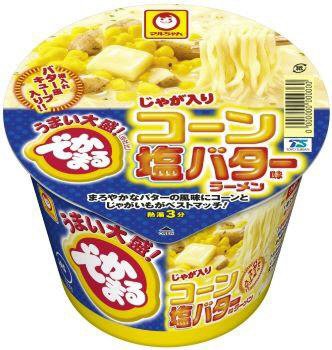 でかまる　じゃが入りコーン塩バター味ラーメン