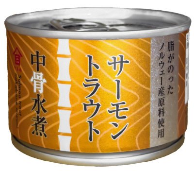 サーモントラウト中骨水煮