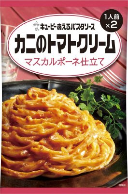 あえるパスタソース　カニのトマトクリーム　マスカルポーネ仕立て