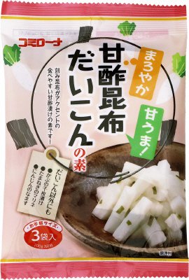 甘酢昆布だいこんの素