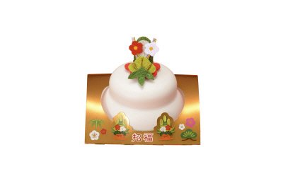 鏡餅丸餅入松竹梅