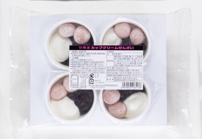 カップクリームぜんざい