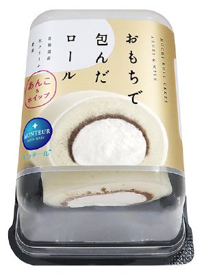 おもちで包んだロール・あんこ＆ホイップ
