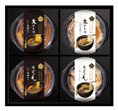 老舗のうどん味比べ