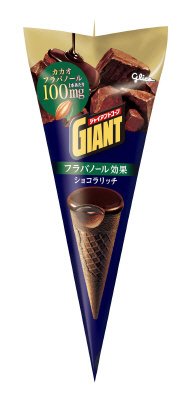 ジャイアントコーンショコラリッチフラバノール効果