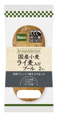 国産小麦　ライ麦入りブール　入