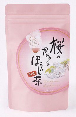 桜のかおりのほうじ茶
