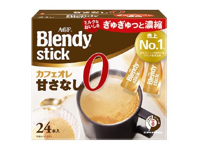 「ブレンディ」スティック　カフェオレ　甘さなし２４本