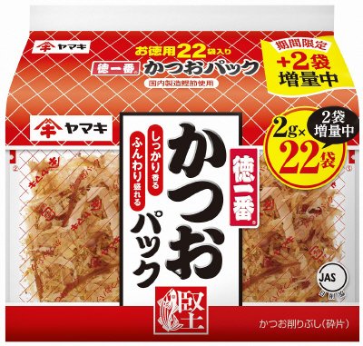 徳一番かつおパック２ｇ×２０Ｐ＋２Ｐ増量
