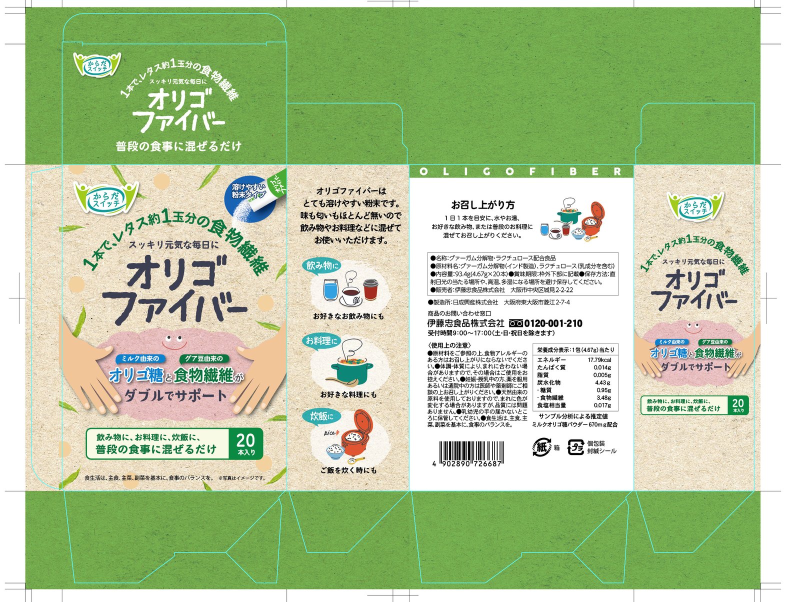 オリゴファイバー