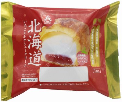 北海道いちごミルクシュークリーム