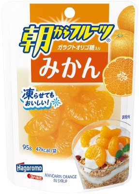 朝からフルーツ　みかん（パウチ）