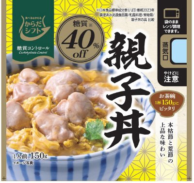 糖質コントロール　親子丼