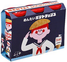 めんたいポテトチップス３本セット