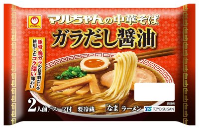 マルちゃんの中華そば　ガラだし醤油　２人前