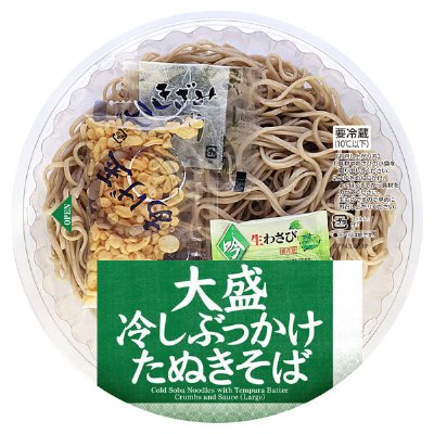 大盛　冷しぶっかけたぬきそば
