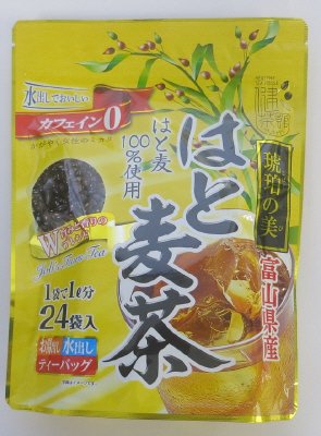 健茶館　富山県産　琥珀の美はと麦茶２４ｐ