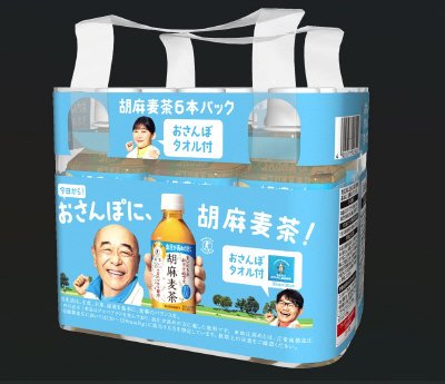 特定保健用食品　サントリー　胡麻麦茶３５０ｍｌペット６本＋景品付きパック