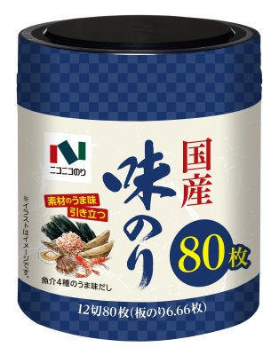国産味のり卓上１２切８０枚