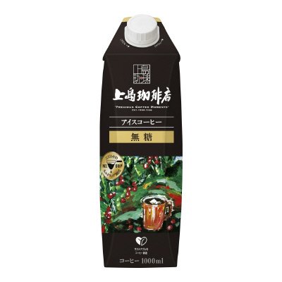 上島珈琲店　アイスコーヒー　無糖