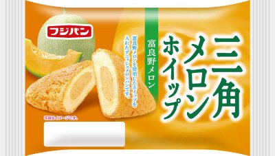 三角メロンホイップ　富良野メロン