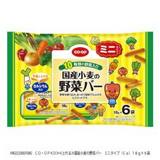 国産小麦の野菜バー　ミニタイプ（Ｃａ）