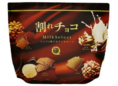 割れチョコミルク４種のおすすめセット