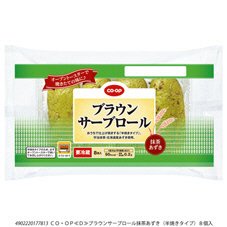 ブラウンサーブロール抹茶あずき（半焼きタイプ）