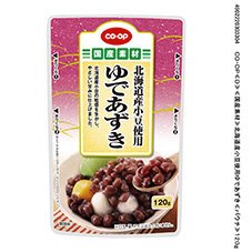 北海道産小豆使用ゆであずき