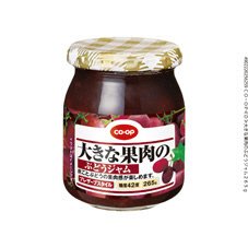 大きな果肉のぶどうジャム