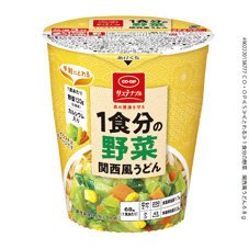 １食分の野菜　関西風うどん