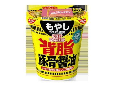 カップヌードル　背脂豚骨醤油　ビッグ