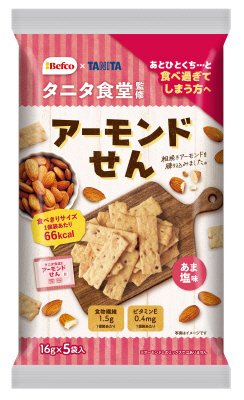 Ｎタニタ食堂監修のアーモンドせん