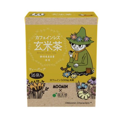 ムーミン　カフェインレ玄米茶三角TB１６Ｐ