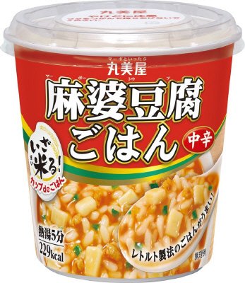 カップｄｅごはん　いざ米る　麻婆豆腐ごはん中辛