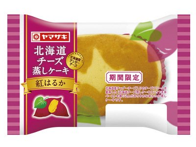 北海道チーズ蒸しケーキ（紅はるか）