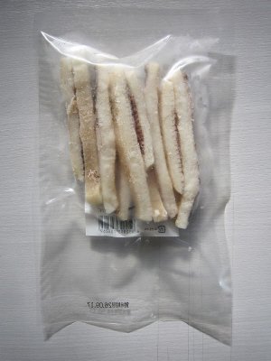 フライパンで焼くいか一夜干しカット