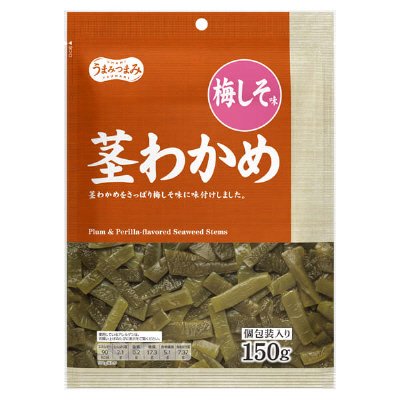 うまみつまみ 茎わかめ 梅しそ味