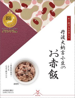 出雲のおもてなし　丹波大納言小豆のお赤飯