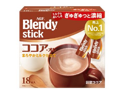 「ブレンディ」スティック　ココア・オレ１８本