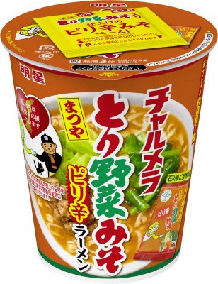 チャルメラカップ とり野菜みそピリ辛ラーメン　ケース