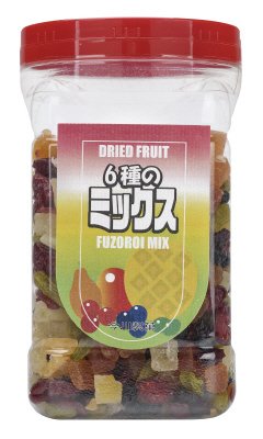 ６種のドライフルーツミックス