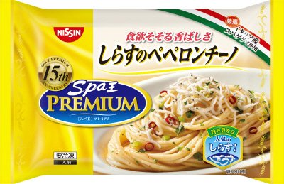日清スパ王プレミアム　しらすのペペロンチーノ
