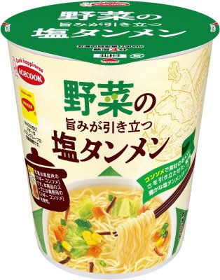 野菜の旨みが引き立つ塩タンメン