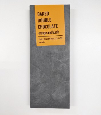 ベイクドダブルチョコレート　オレンジ＆ブラック