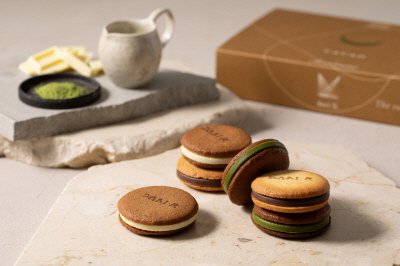 カカオサンドクッキー6枚入 （ミルク・ホワイト・抹茶）