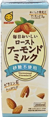 毎日おいしいローストアーモンドミルク 砂糖不使用